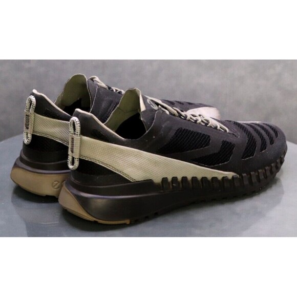 ECCO Zipflex Breakthru S.T.I $140 Men's Sneakers Shoes Sz EU 45 US 11-11.5 Gray - Picture 8 of 12